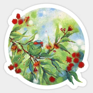 Musketeer (Musk Lorikeet) Sticker